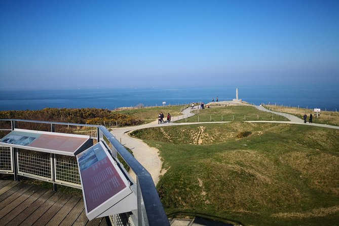 Pointe du Hoc,Omaha Beach, American Cemetery - Day trip from Paris to Normandy - The National Guard Monument and Omaha Beach