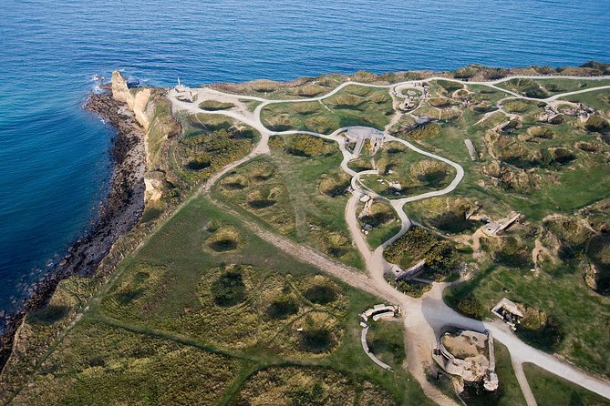 Pointe du Hoc,Omaha Beach, American Cemetery - Day trip from Paris to Normandy - Pointe du Hoc and the German gun battery