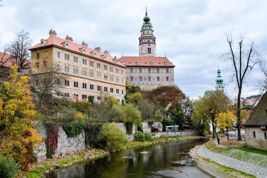 Prague: Cesky Krumlov Private Day Tour - Cesky Krumlov Castle from the outside