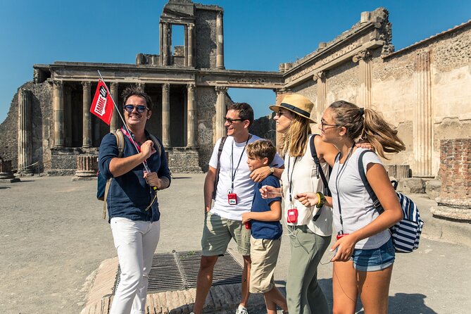 Priority Access Pompeii & Mt. Vesuvius Full day from Sorrento - Walking Via dell’Abbondanza and the city’s private homes
