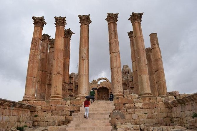 Private Day Trip to Jerash, Umm Qais and Ajloun Castle from Amman - Umm Qais and views across three countries