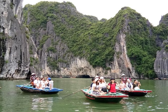 Private Ha Long bay day trip(From Hanoi city or Halong harbour) - Cruising past Ha Long Bay’s famous rock formations