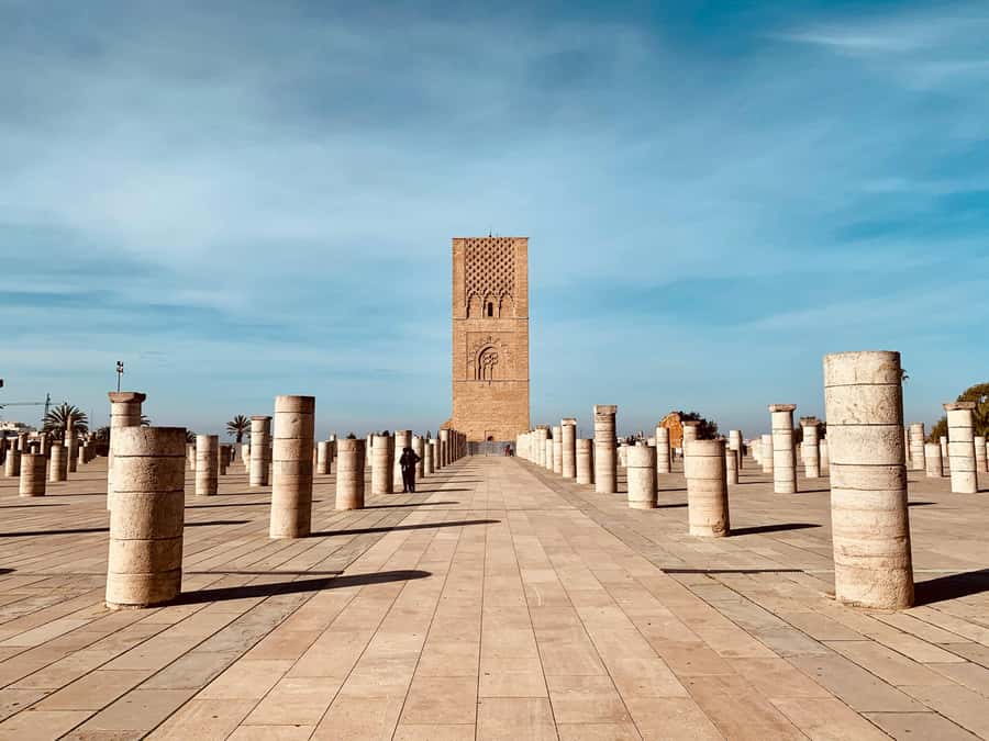 Rabat: Full-Day Trip From Fes - Hassan Tower: an unfinished symbol of Rabat