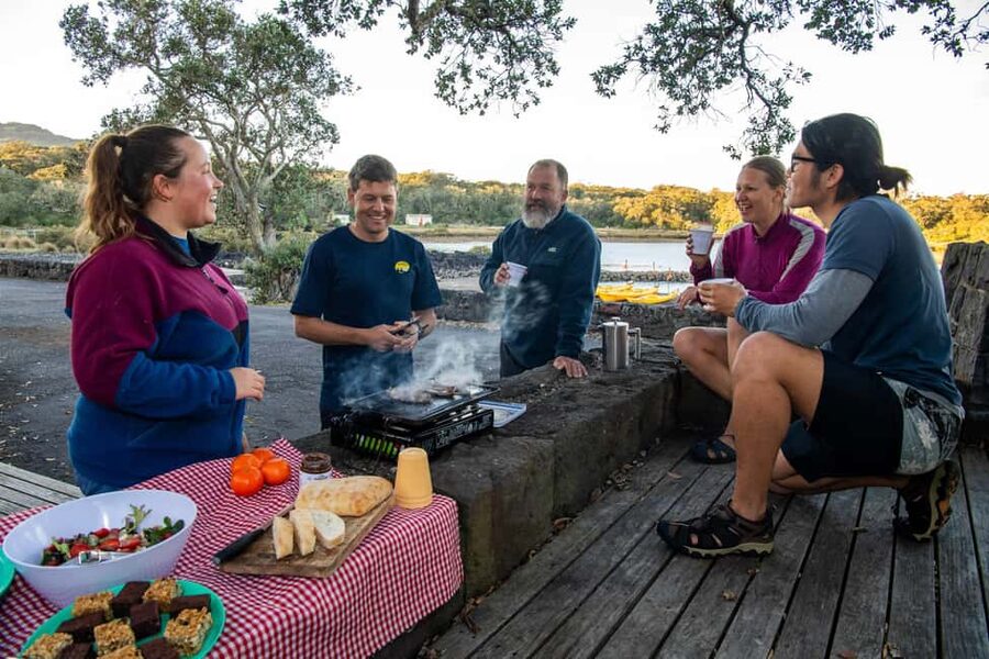 Rangitoto Island: Sea Kayak & Summit Hike Day Trip - The summit view earns the climb