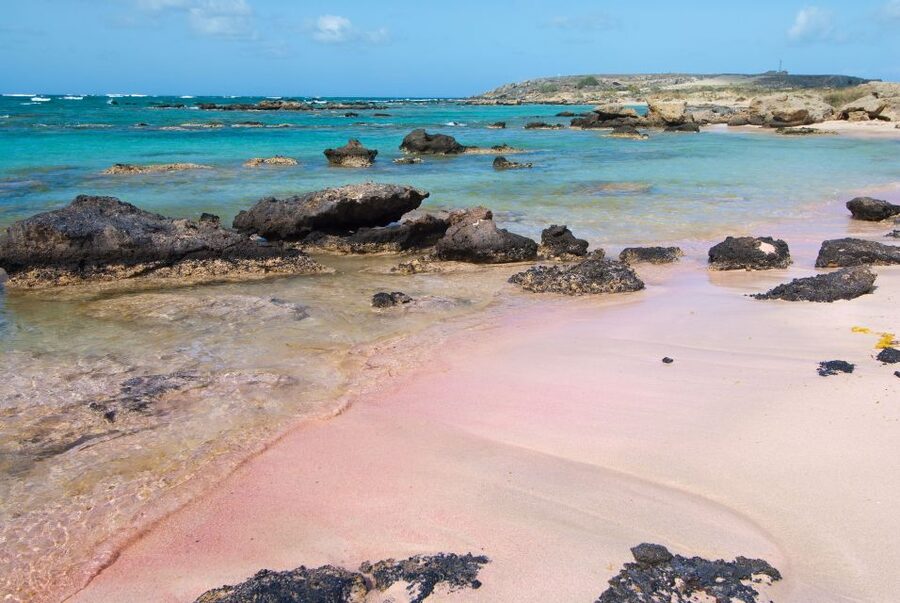 Rethymno: Elafonisi Day Trip with Balos Lagoon Photo-Stop - Elafonisi’s shallow water and pink-tinted shore