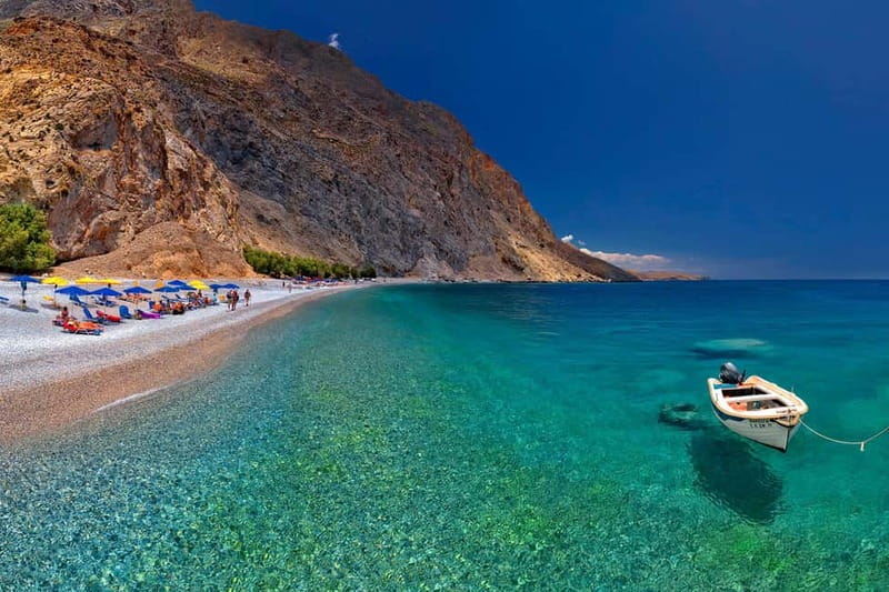 Rethymno: Glyka Nera, Loutro, & Sfakia Day Trip - Loutro, a village without cars
