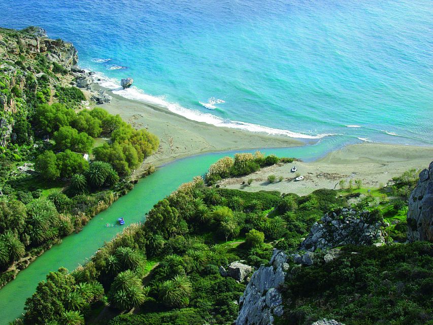 Rethymno: Preveli Beach Damnoni Beach Kourtaliotiko Day Trip - Guides, timing, and how smoothly the day runs