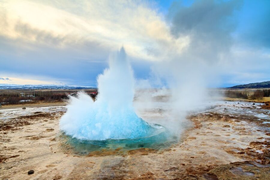 Reykjavik: Golden Circle Day Trip with Blue Lagoon Transfer - Haukadalur and Strokkur’s regular eruptions