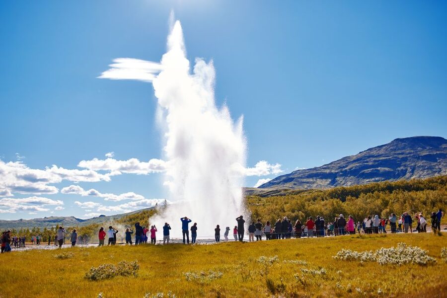 Reykjavik: Golden Circle Day Trip with Blue Lagoon Transfer - Gullfoss, the waterfall that earns the superlatives