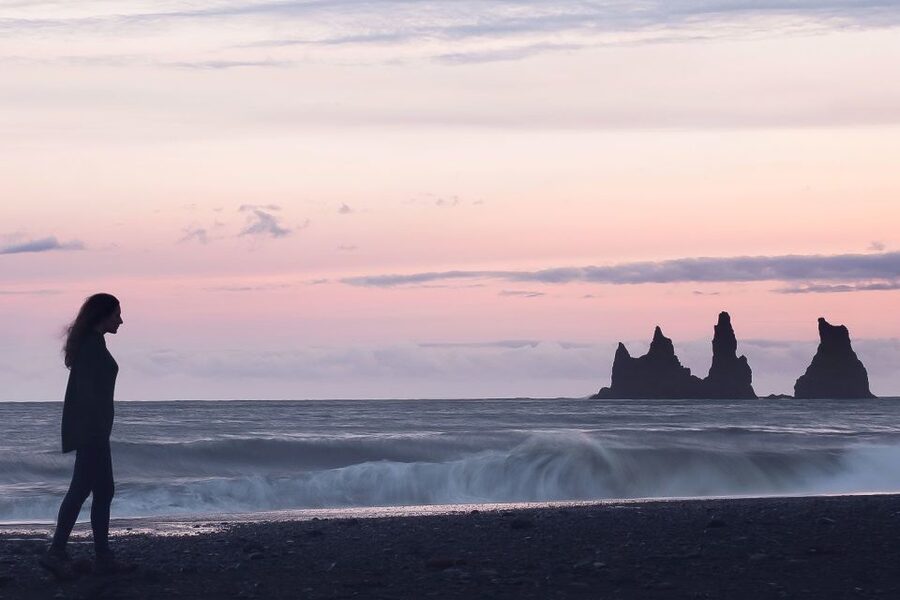 Reykjavík: South Coast Waterfalls, Black Sand & Glacier Tour - Vík gives you lunch and a view of village life