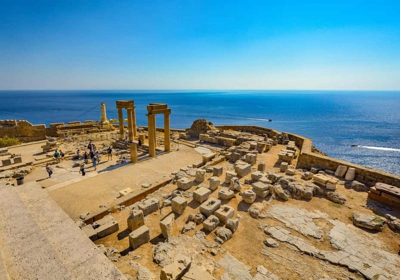 Rhodes: Lindos Village Day Trip - The drive from Kalithea, Faliraki, Afandou, or Kolymbia