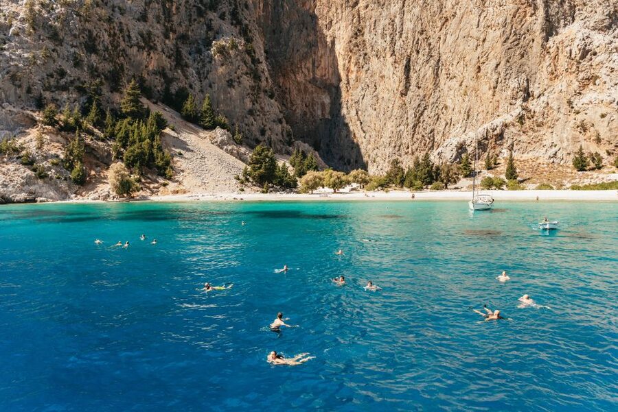 Rhodes: Symi Island & Panormitis Monastery Day Trip by Boat - Nikolaos X and the long crossing from Rhodes