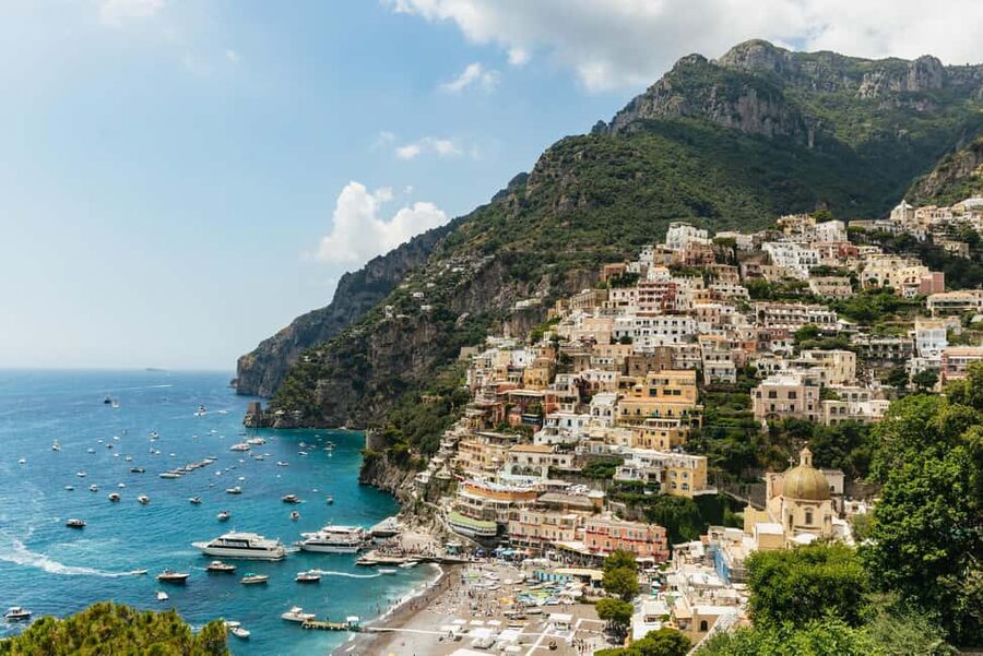 Rome: Amalfi Coast & Positano Day Trip with Coastal Cruise - Arriving by ferry instead of only by road