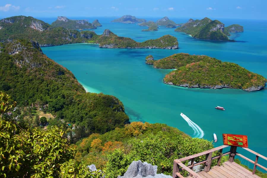 Samui: Angthong National Marine Park Day Trip by Speedboat - Snorkeling at Koh Wao or Koh Tay Plow