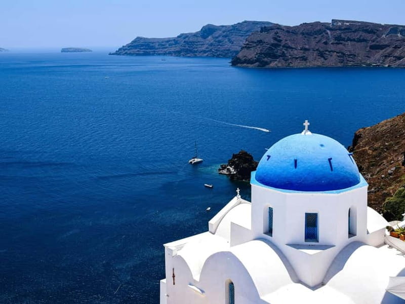 Santorini Guided Day Trip From Crete with Ferry Tickets - Fira offers more room to explore