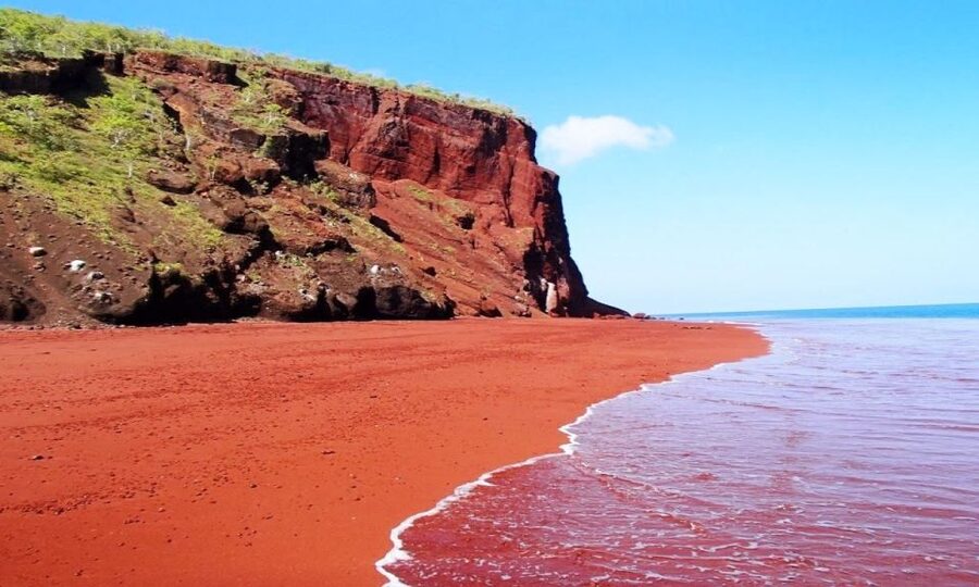 Santorini: Guided Island Day Trip with Beach Visit - Red Beach: scenic, brief, and not a normal beach break