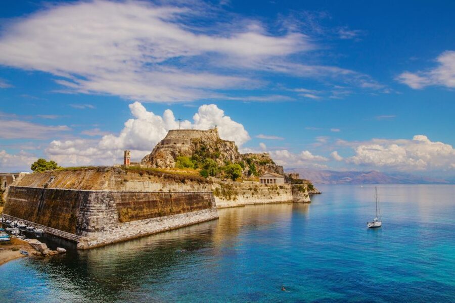 Saranda: Corfu Town and Palaiokastritsa Day Trip with Cruise - Timing, language, and family rules