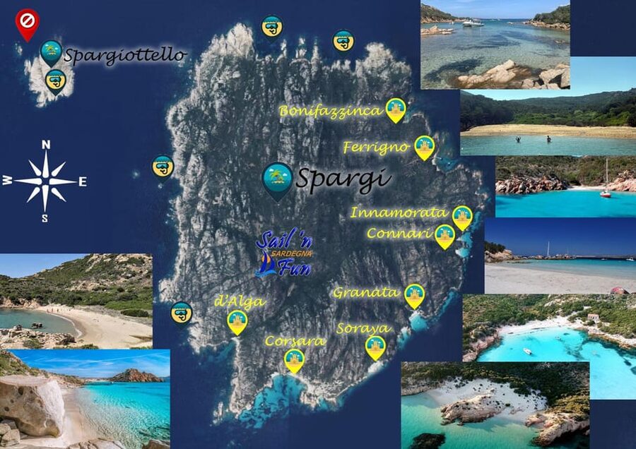 Sardinia: La Maddalena/Palau Catamaran Day Trip with Lunch - Budelli and the famous Pink Beach