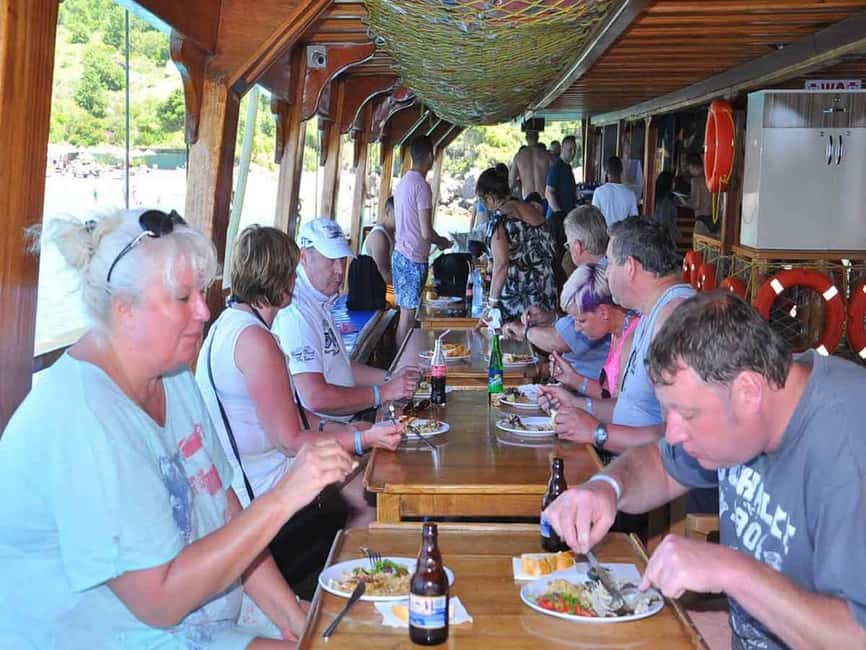 Side: Manavgat Boat, Bazaar, & Waterfall Day Trip with Lunch - Lunch served on the boat