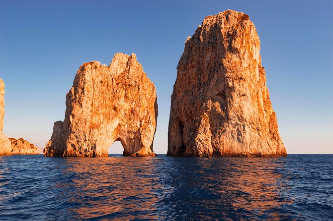Small Group Boat Day Excursion to Capri Island from Sorrento - Marina Piccola and the swimming stop