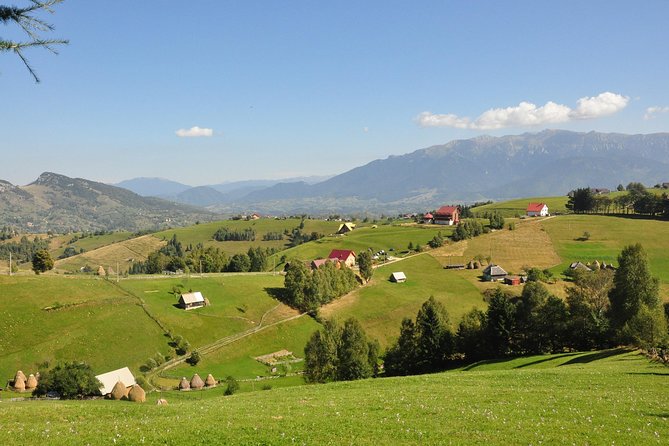 Small-Group Day Trip in Romanian Authentic Mountain Villages from Brasov - Măgura shows rural mountain life