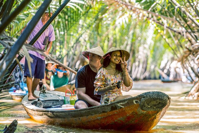 Small-Group Mekong Delta Day Trip: Boat Ride, Cottages & Pagoda - Crossing the Mekong Toward Ben Tre