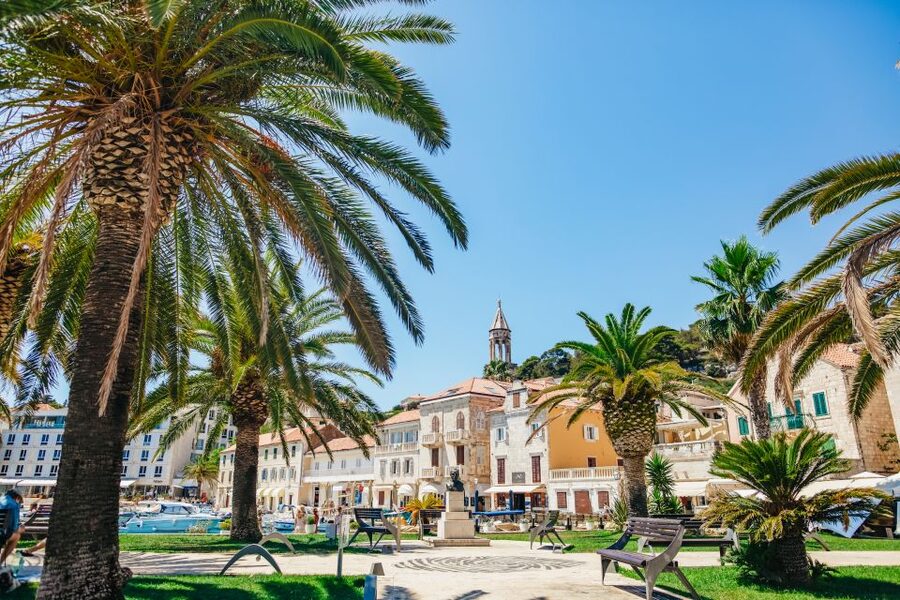 Split: Blue Cave, Vis & Hvar Full-Day Trip by Speedboat - Komiža gives the day some local character