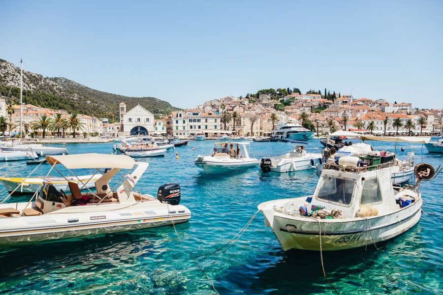 Split: Blue Cave, Vis & Hvar Full-Day Trip by Speedboat - The speedboat ride across the Adriatic