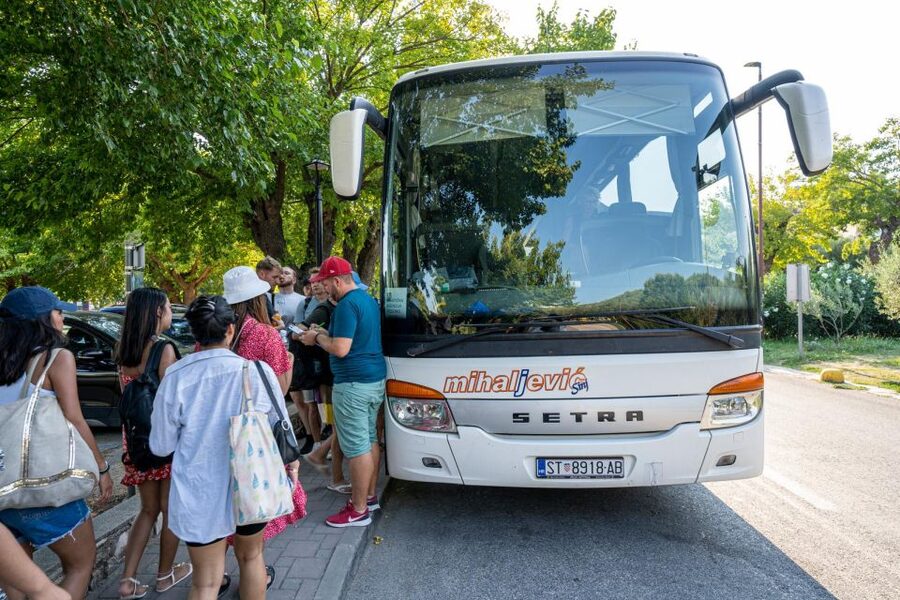 Split: Krka Waterfalls Guided Day Trip with Swim & Boat Tour - Key points at a glance