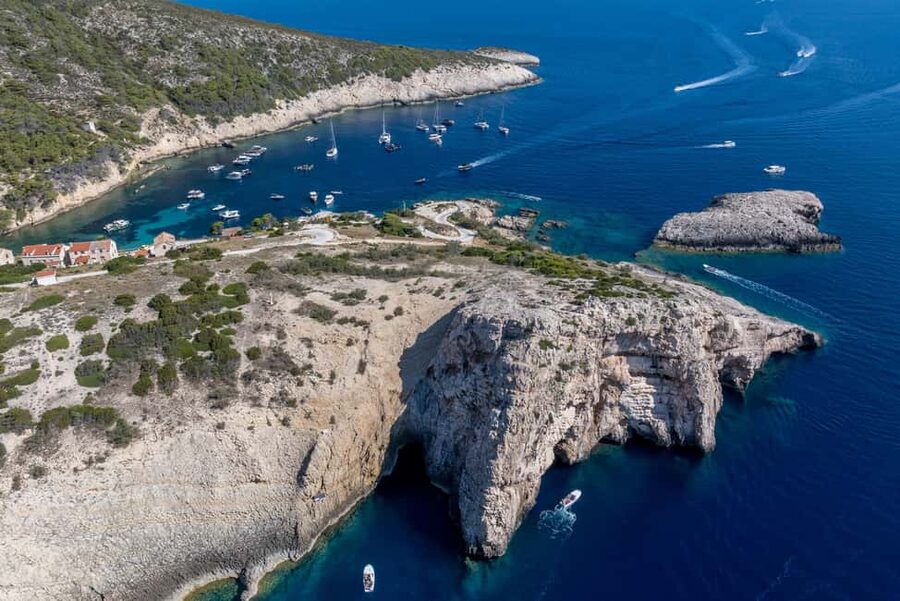 Split or Trogir: Blue Cave, Vis, and Hvar Speedboat Day Trip - What this 11-hour Adriatic day really offers