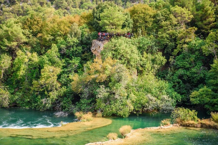 Split/Trogir: Krka National Park Day Trip with Wine Tasting - The return along the coast