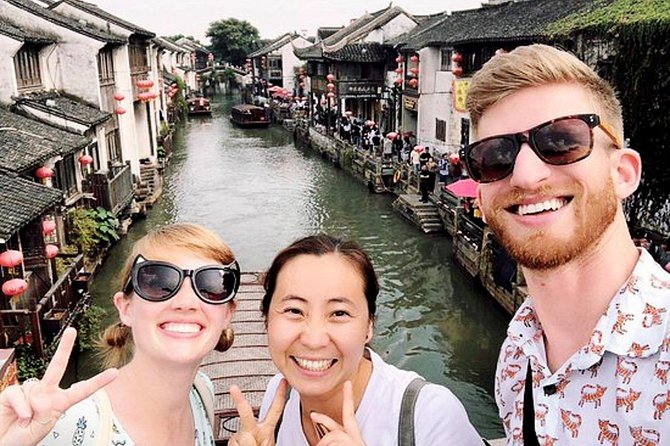 Suzhou Private Day Trip from Shanghai with Bullet Train Option - Qianqian Street and the practical lunch break