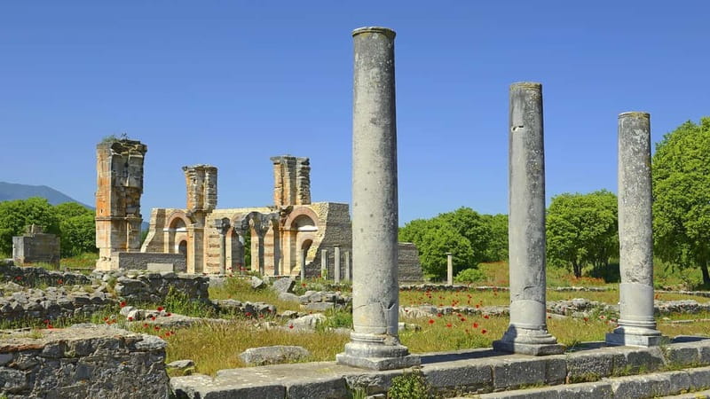Thessaloniki: Kavala, Philippi, and Beach Full Day Trip - Philippi, where Roman and Christian history meet