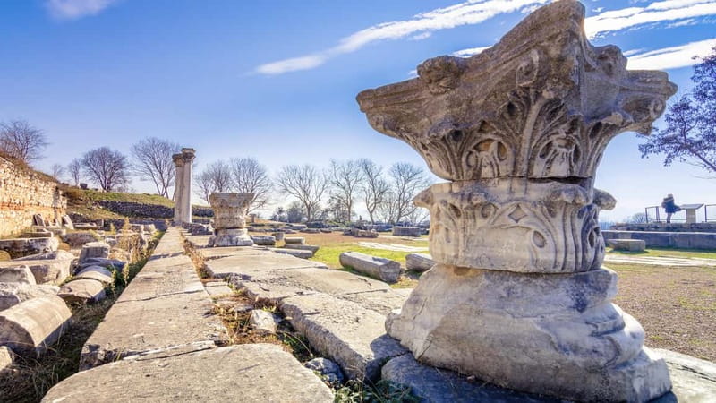 Thessaloniki: Kavala, Philippi, and Beach Full Day Trip - Transport, group size, and guide style