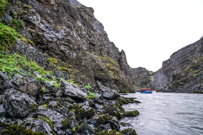 Top-Rated Family Rafting-Warm Drysuits, Volcanic Canyon, Epic Fun - At Hafgrímsstaðir, the trip starts on dry land