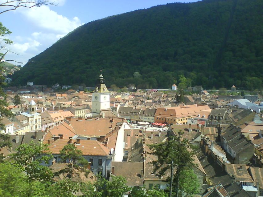 Transylvania: Cultural Full-Day Trip by Minivan - Brasov’s old center after the castles