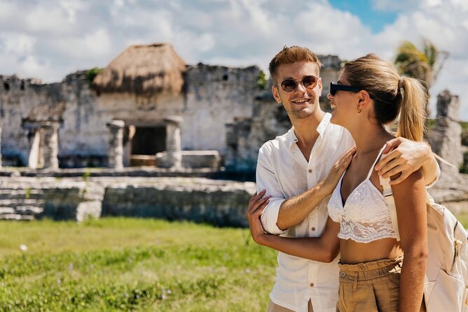 Tulum Day Trip Mayan Ruins and Cenote Swim - Tulum’s temples and Caribbean setting