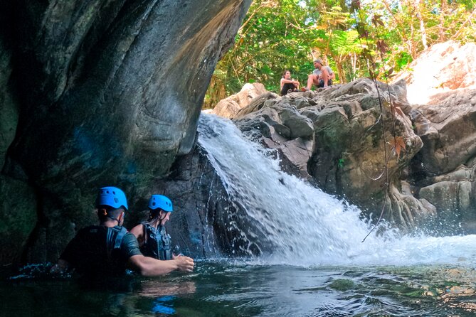 Two-in-One Day Trip: El Yunque and Bio Bay Tour with Transport - The river stop is the reward for the climb