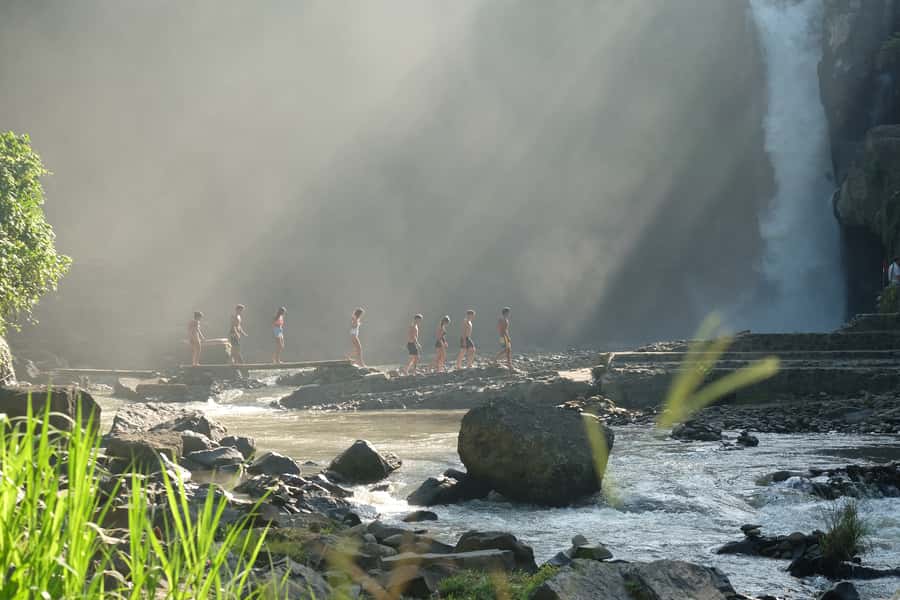 Ubud: Tegenungan Waterfall, Snorkeling, and Canyoning Tour - Key points at a glance