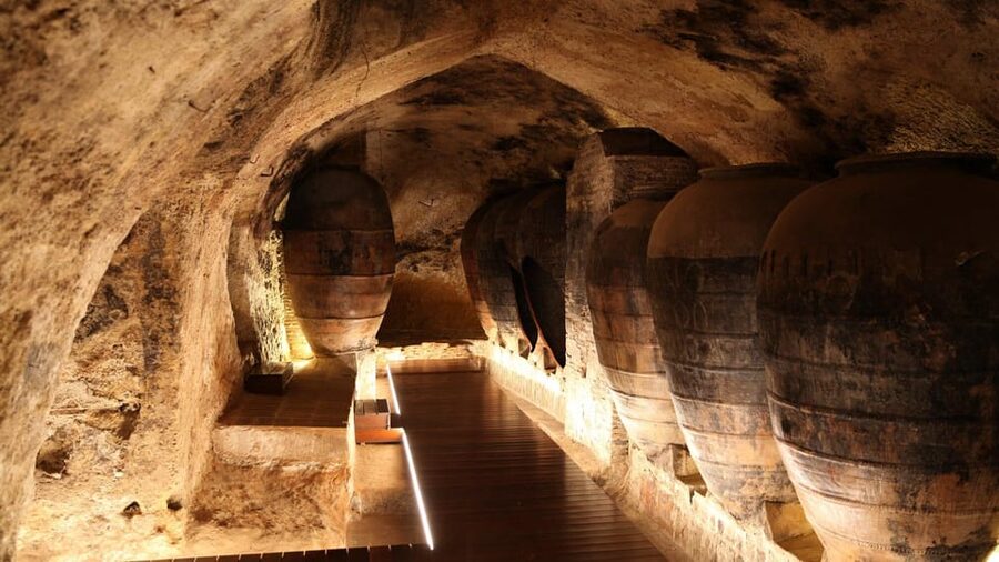 Valencia: Utiel-Requena Cave & Winery Day Trip with Tasting - Inside Murviedro’s 12th-century caves