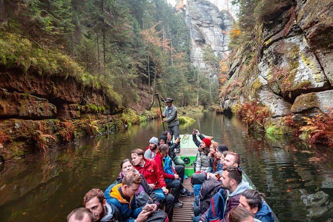 VIP Best Reviews: Bohemian & Saxon Switzerland from Prague - Kamenice River Gorges by boat