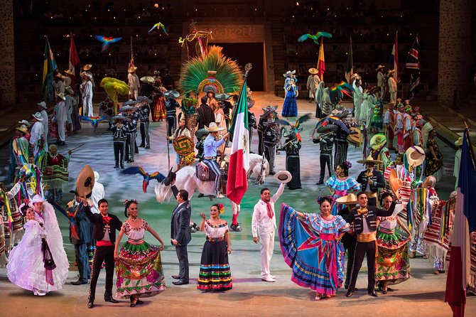 Xcaret Park Day Trip, transportation and Cultural Night Show - The México Espectacular show deserves your evening