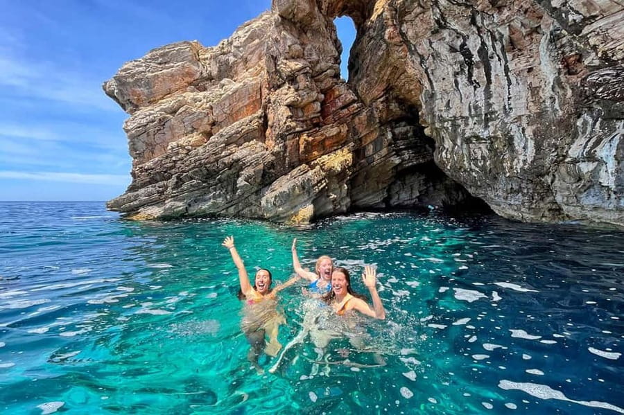 Zadar: Dugi Otok Island Discovery Day Trip with Snorkeling - Sakarun Beach and the easiest swim of the day